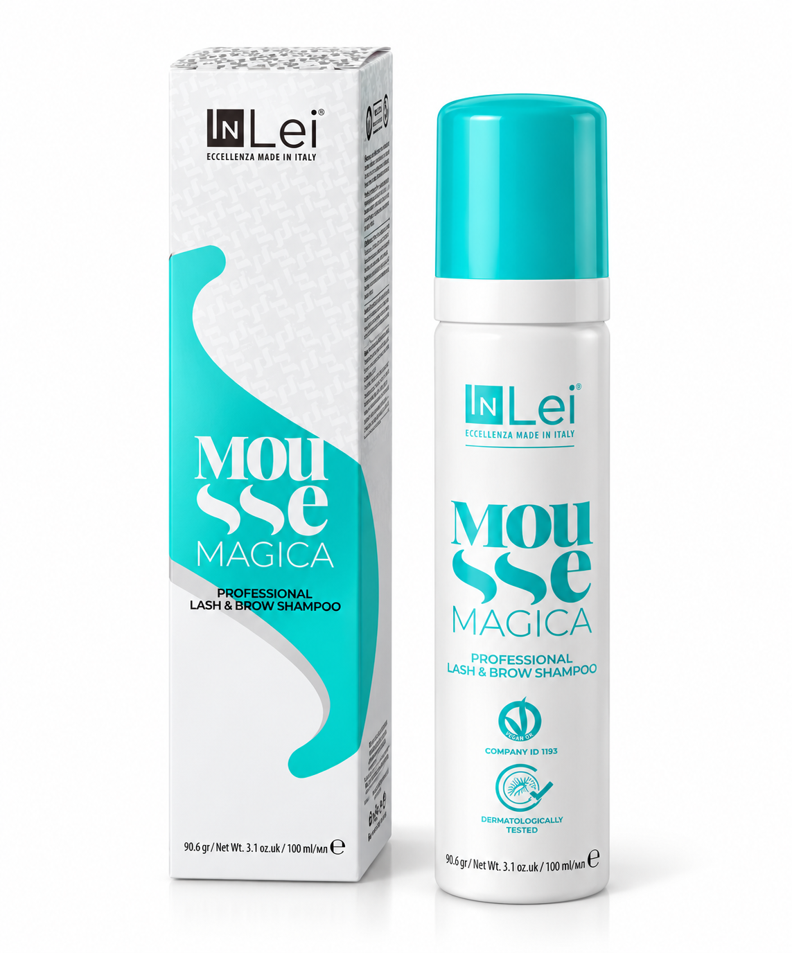 InLei® Professional Shampoo für Wimpern und Augenbrauen "MOUSSE MAGICA" 100ml
