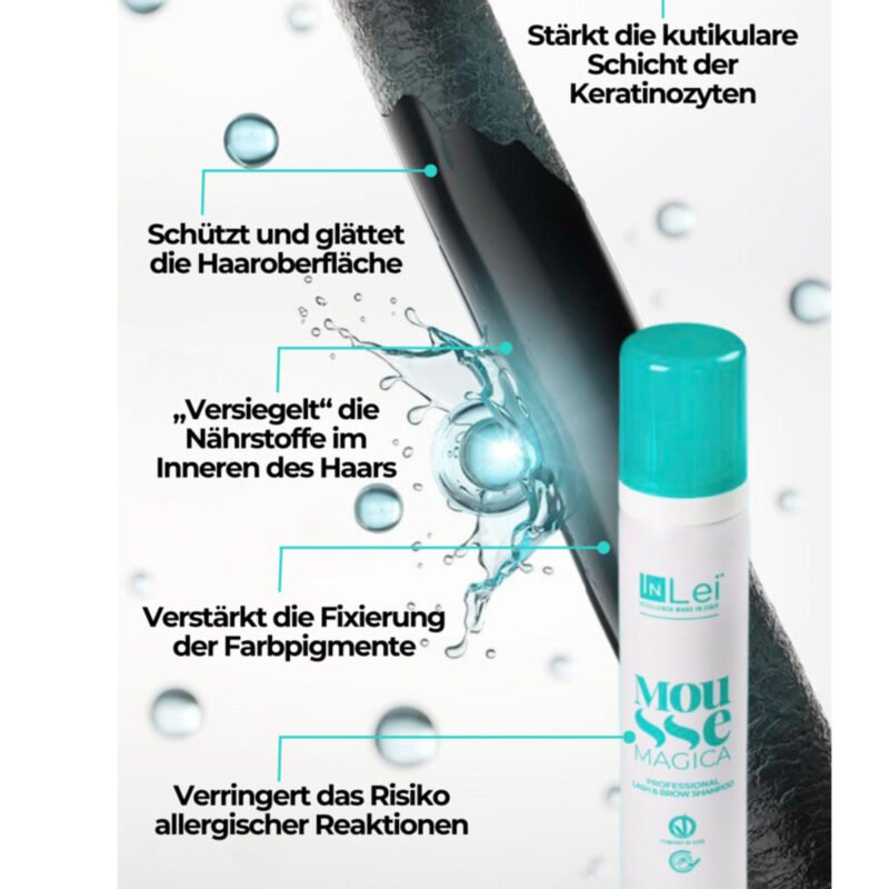 InLei® Professional Shampoo für Wimpern und Augenbrauen