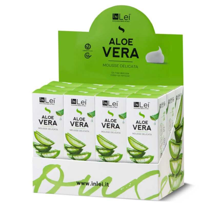 InLei® "MOUSSE ALOE VERA" Thekendisplay  12 x 50 ml