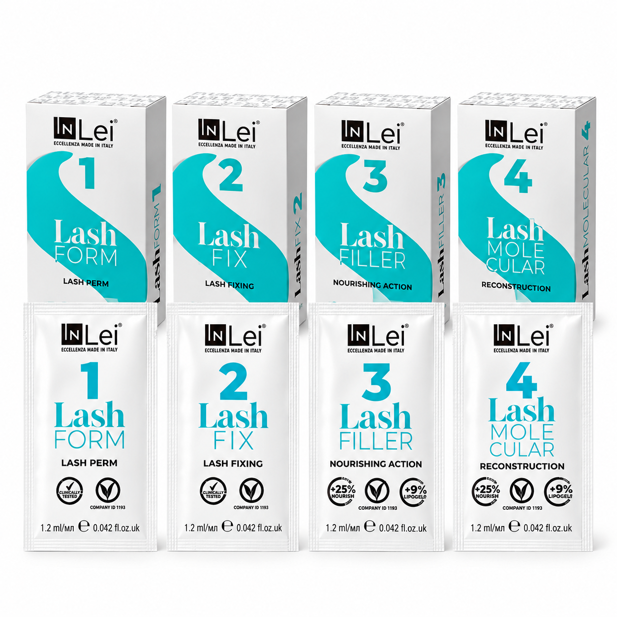 InLei®Lash Filler 25.9 SUPER Spar Packet. 1-4 Sachet