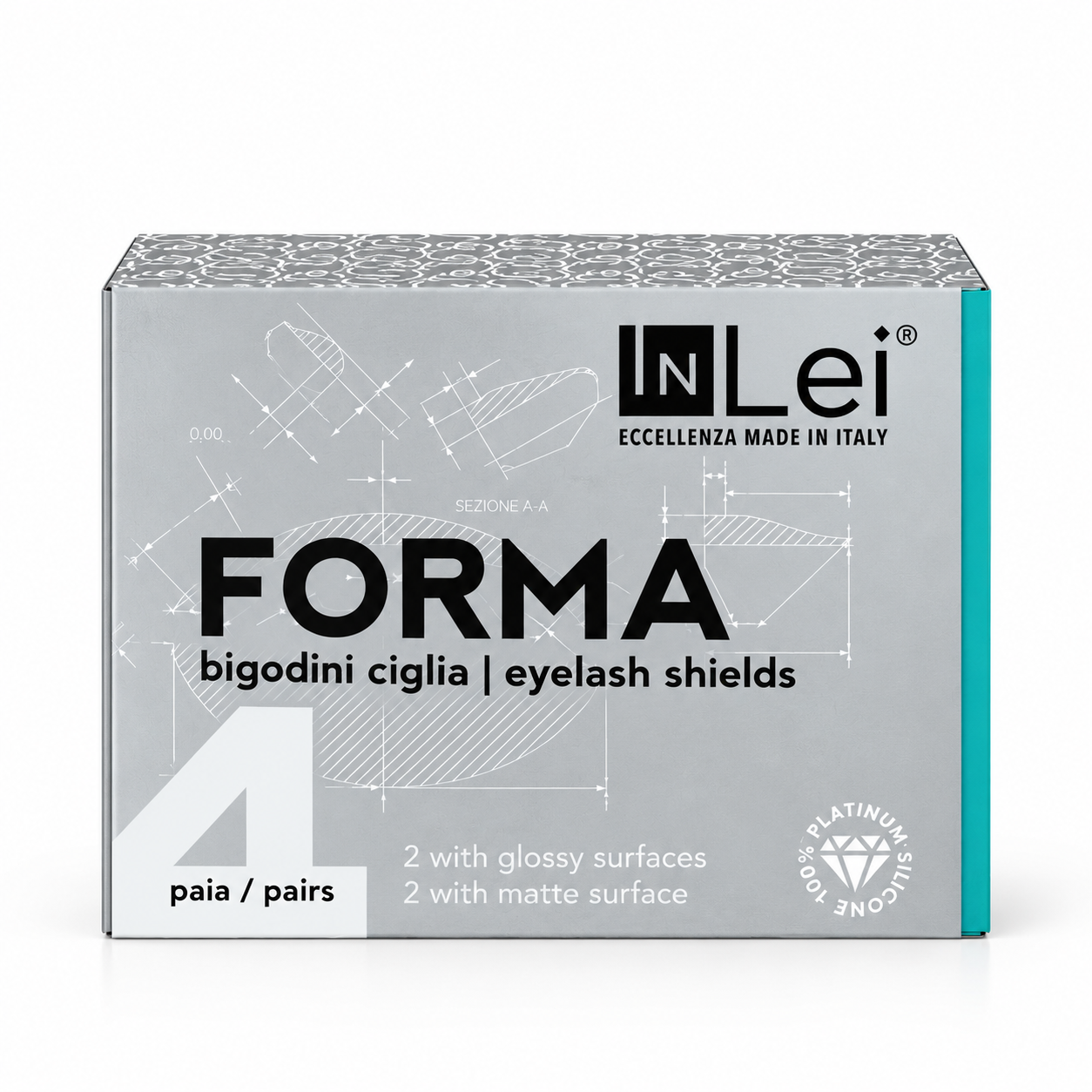 InLei® Silikonpads FORMA (4 Paar)