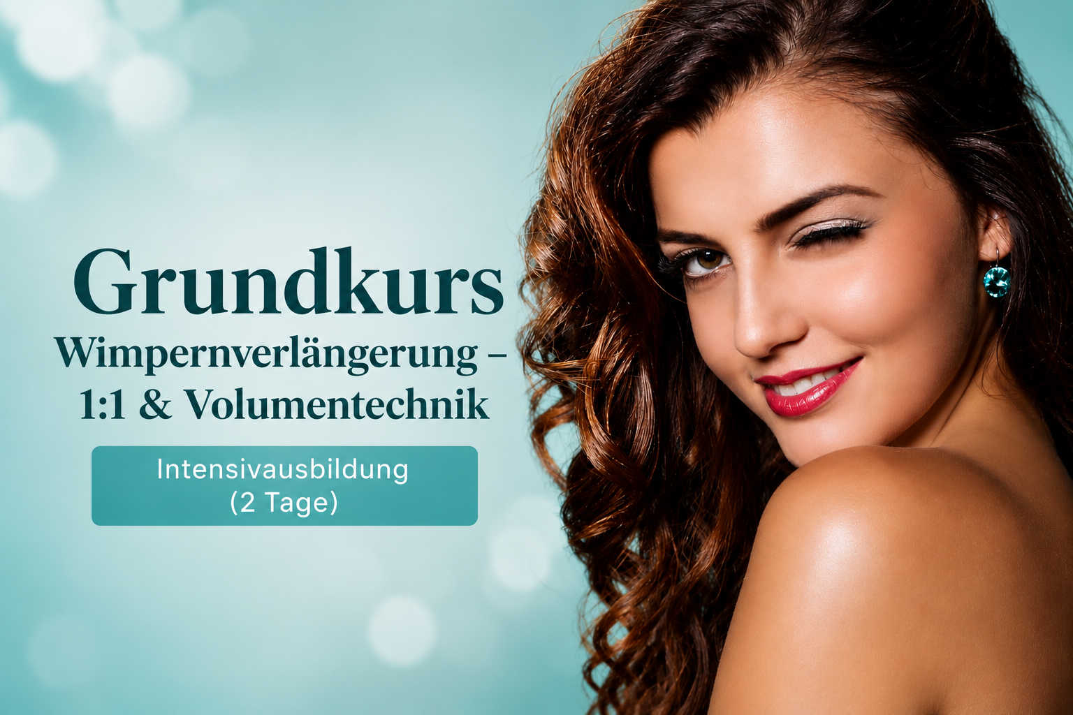 Intensivausbildung Wimpernverlängerung – 1:1 & Volumentechnik (2 Tage)