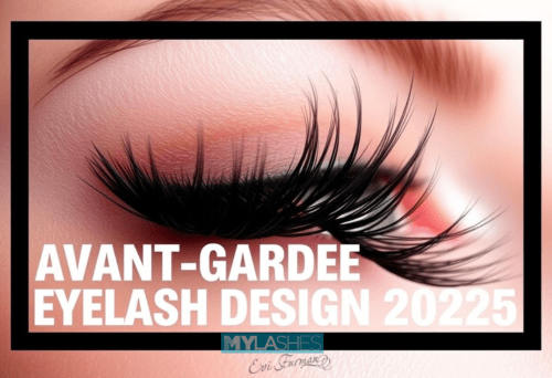 Avantgarde-Wimperndesign futuristische Trends